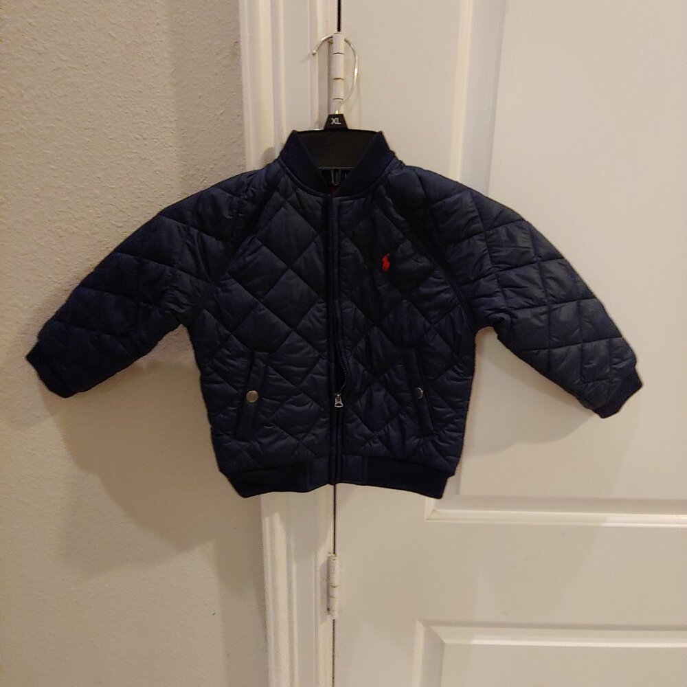 Polo by Ralph Lauren Kids Navy Puffer Jacket